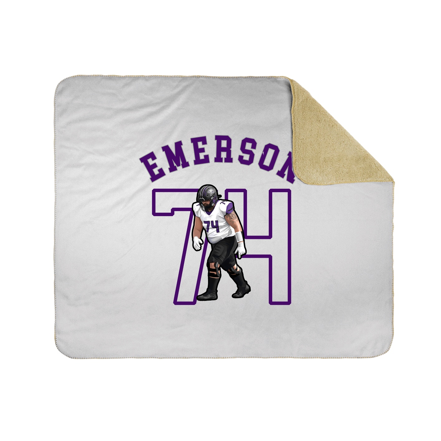 Throw Blanket — Shirsey Arch in White
