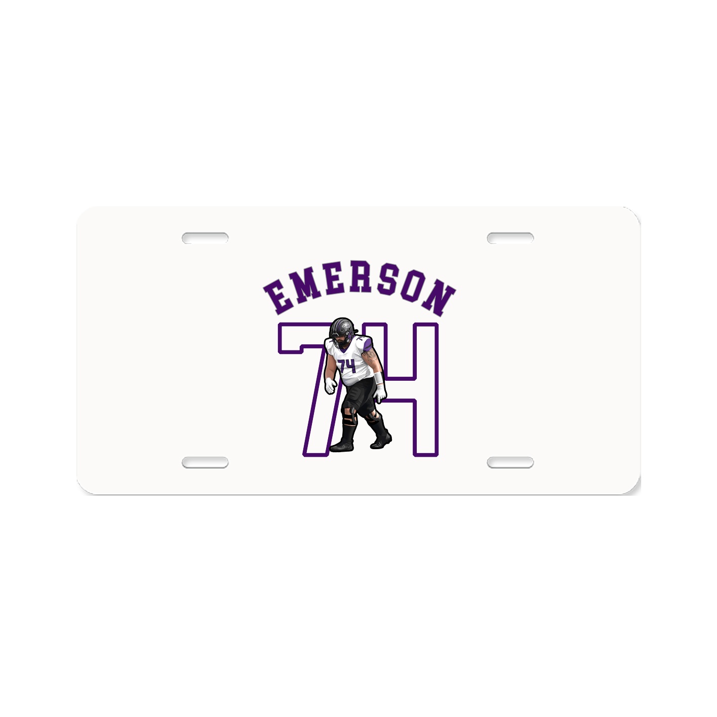 License Plate — Shirsey Arch in Classic
