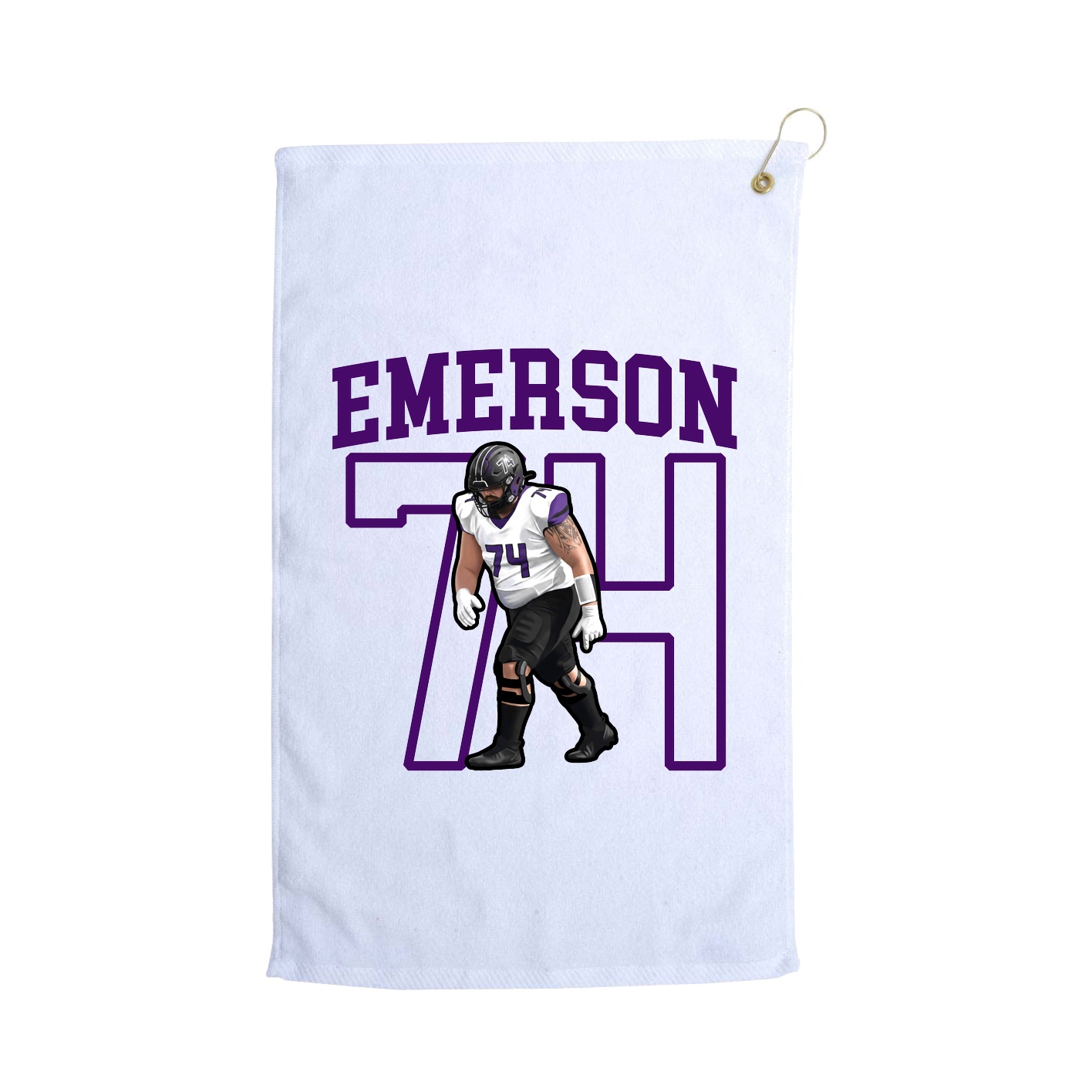 Golf Towel — Shirsey in White