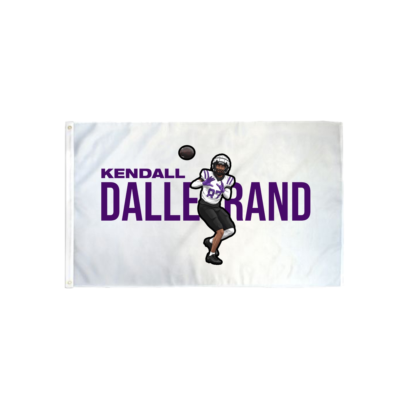 3x5 Flag — Player Name in Classic