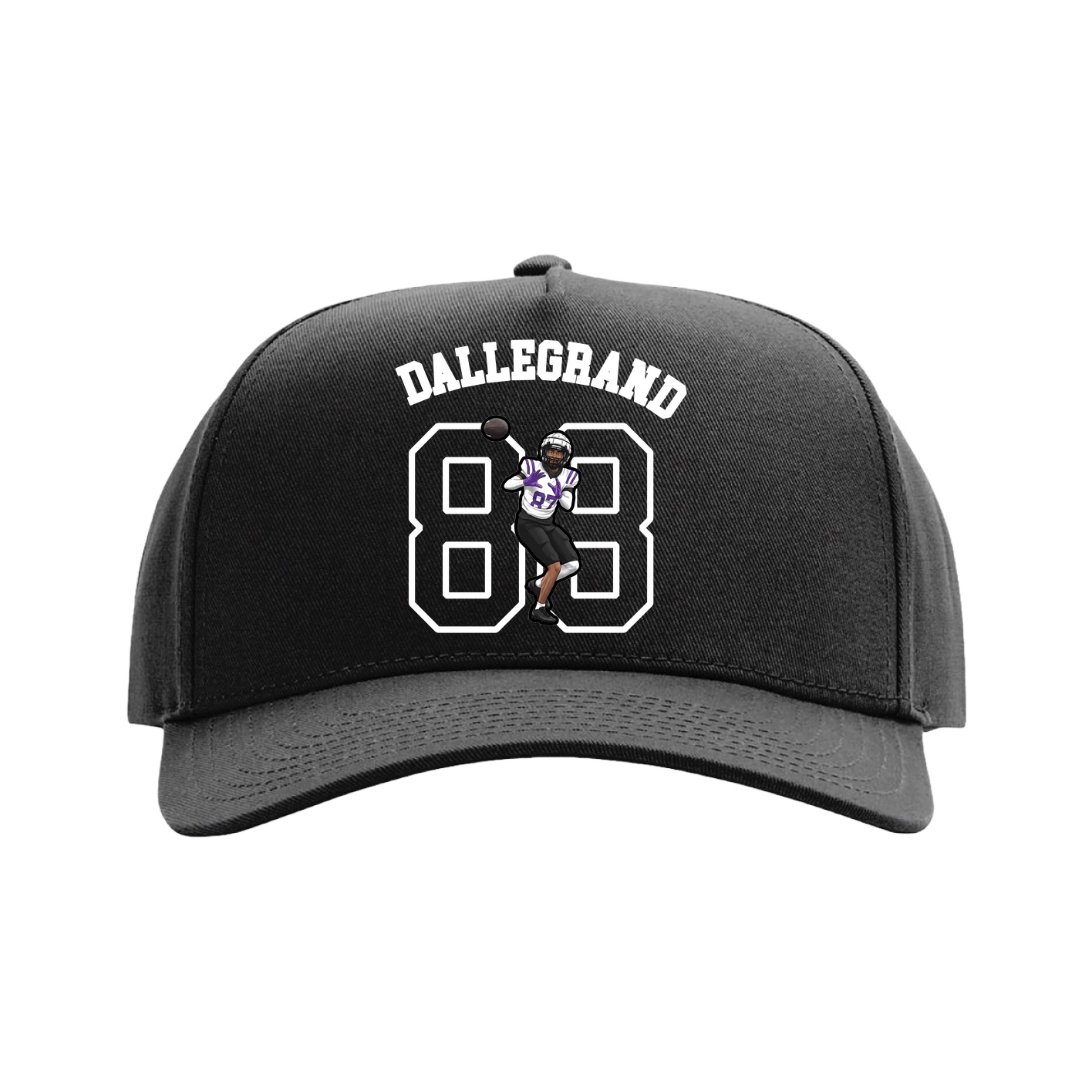 Full Fabric Five-Panel Champ Cap