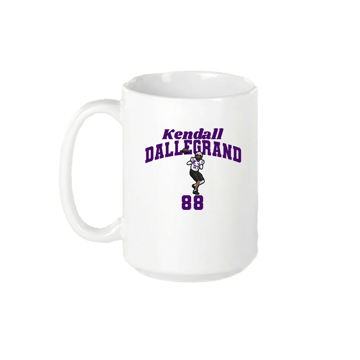 15oz Coffee Mug — Signature Arch in White