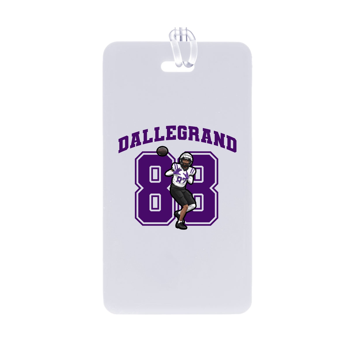 Bag Tag — Number in Classic
