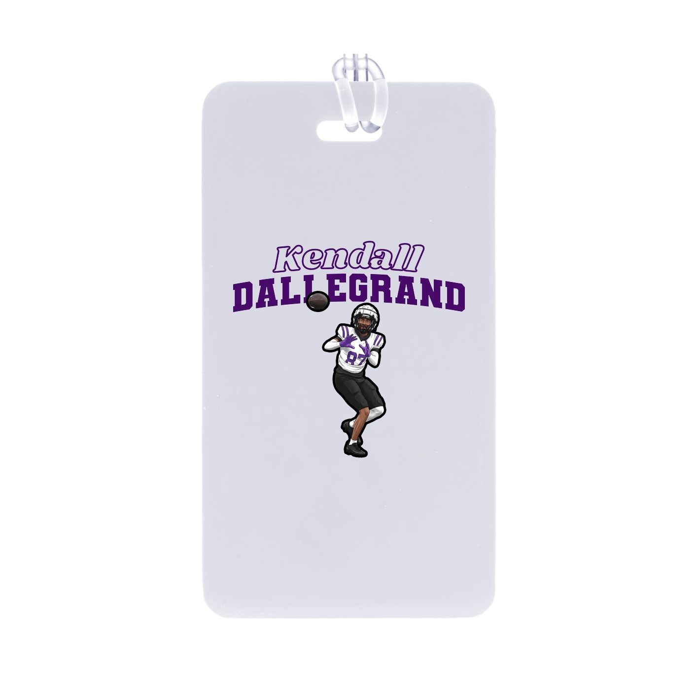 Bag Tag — Name Arch in Classic