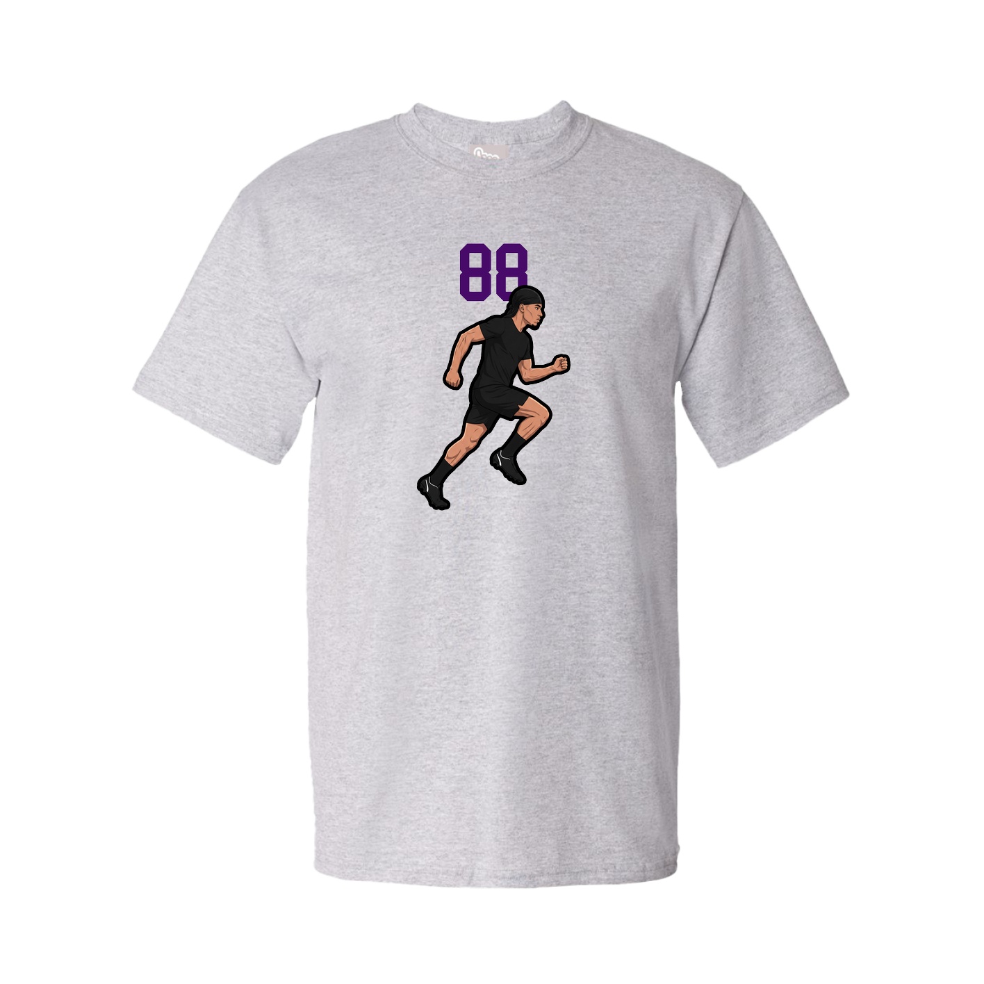Tee — Number Top in Grey