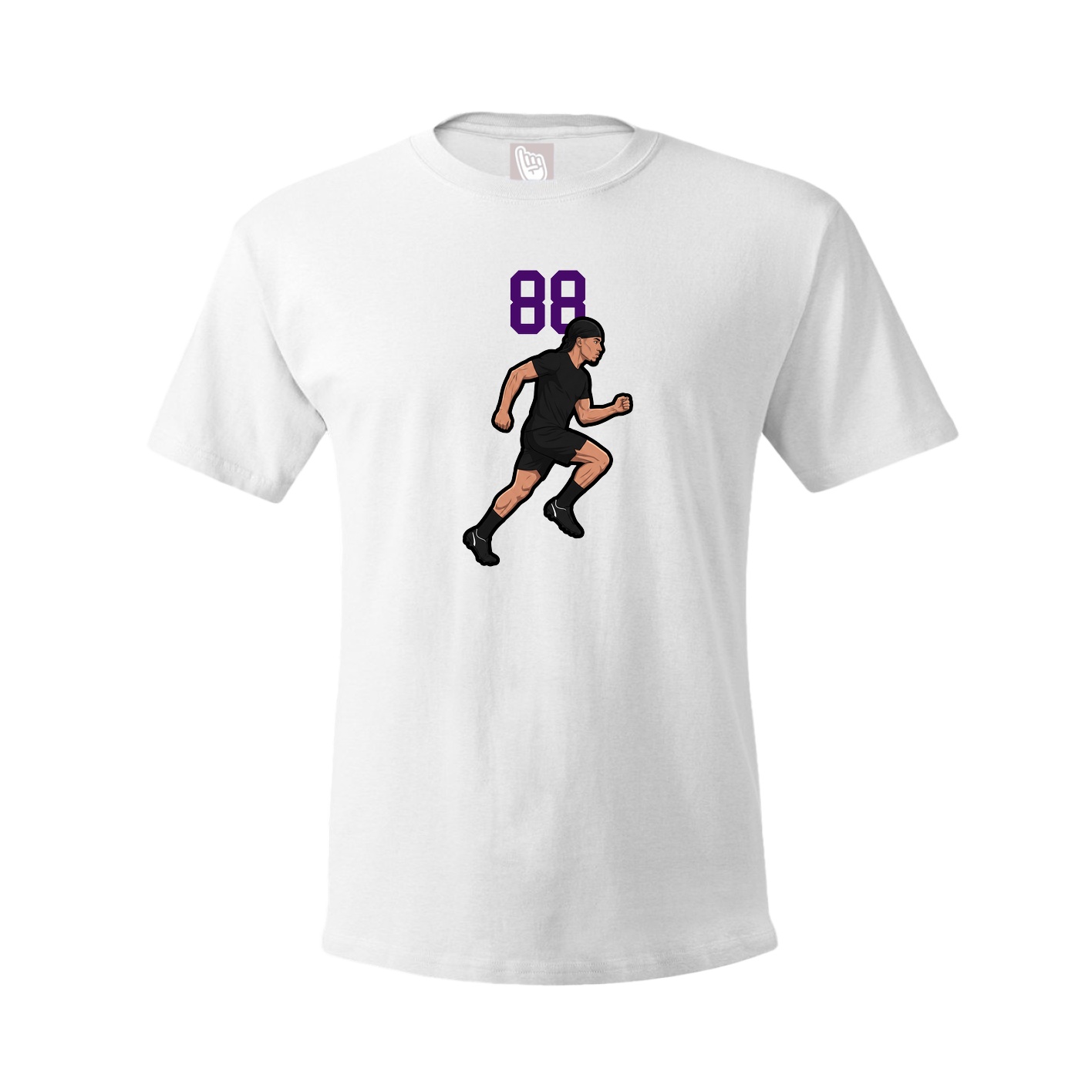 Tee — Number Top in White