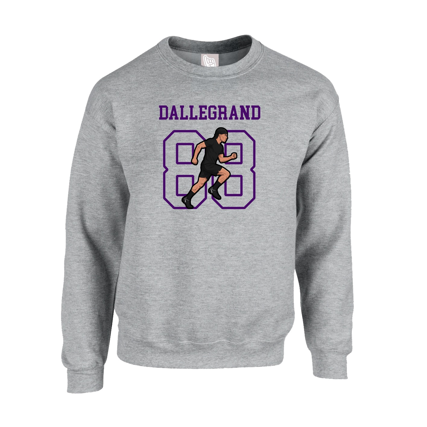 Fleece Crew — Shirsey in Grey