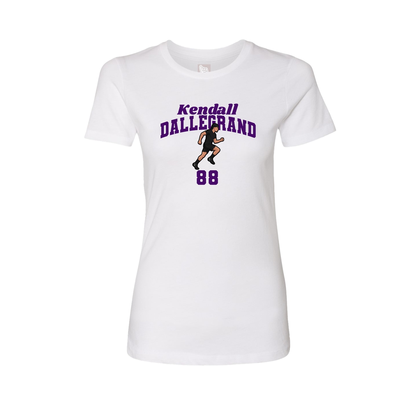 Womens Tee — Signature Arch in White