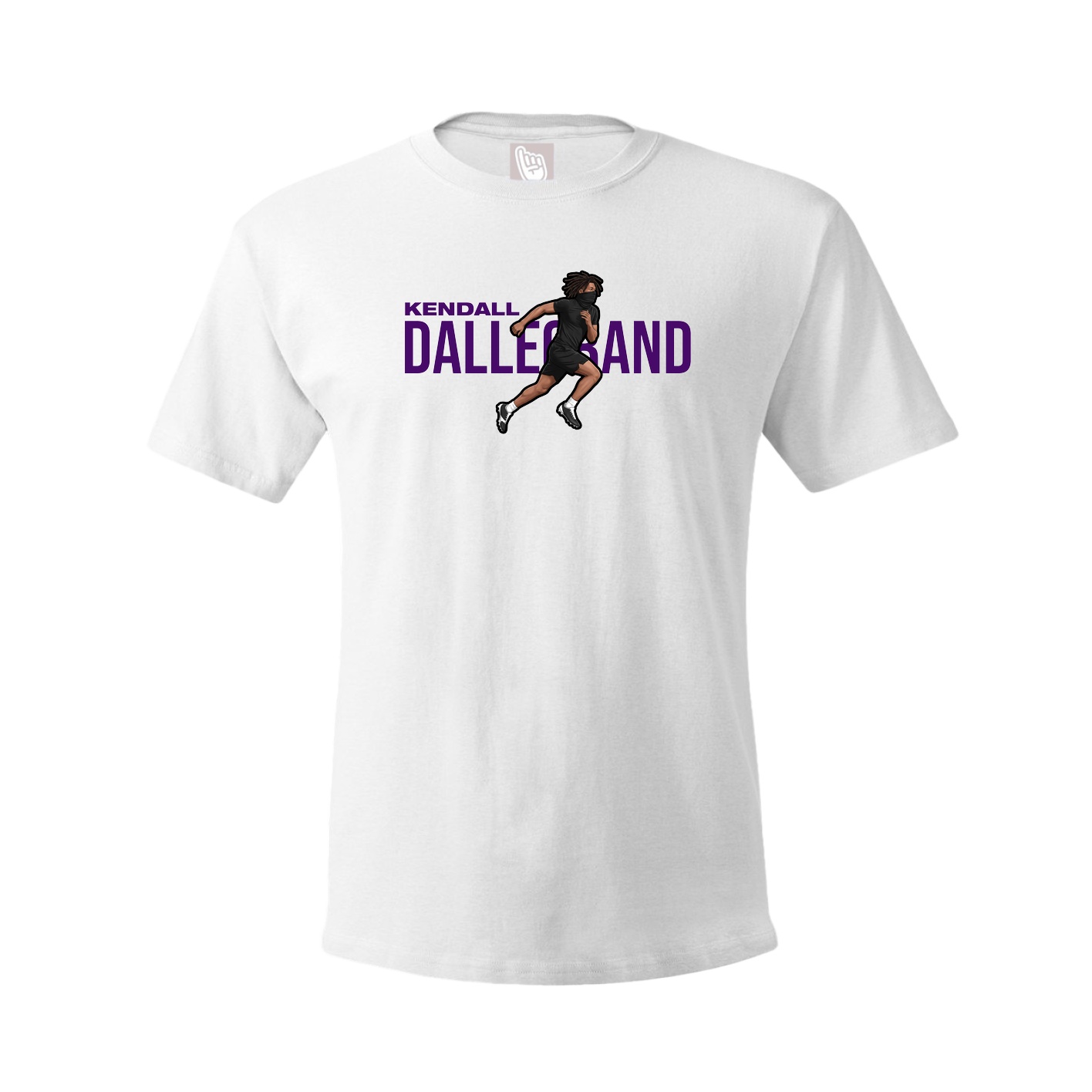 Youth Tee — Player Name in White