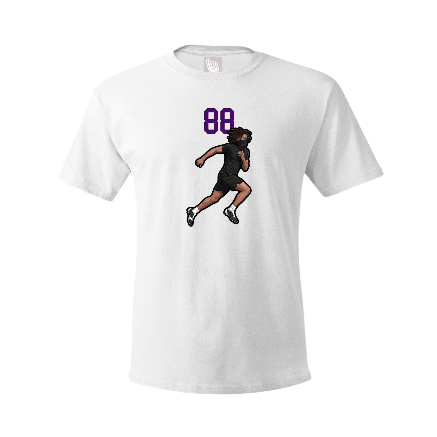 Tee — Number Top in White