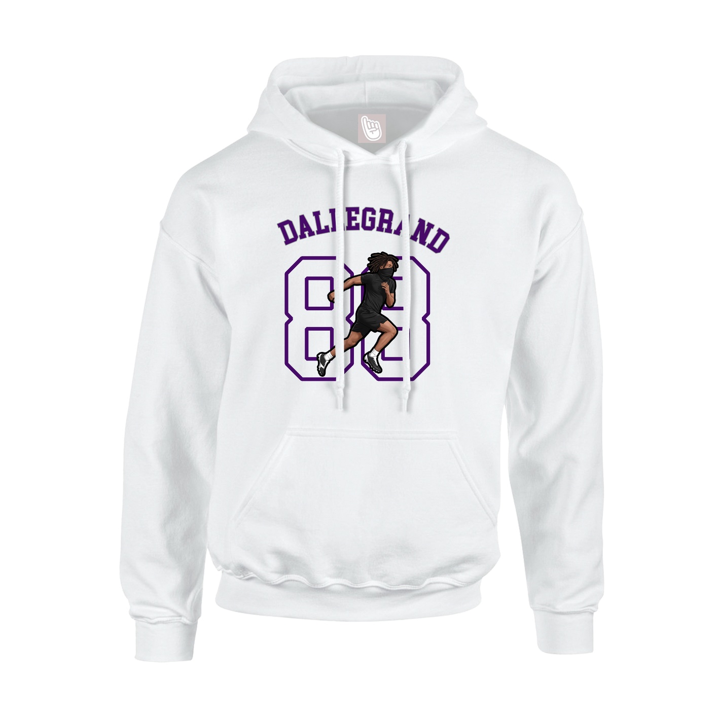 Hoodie — Shirsey Arch in White