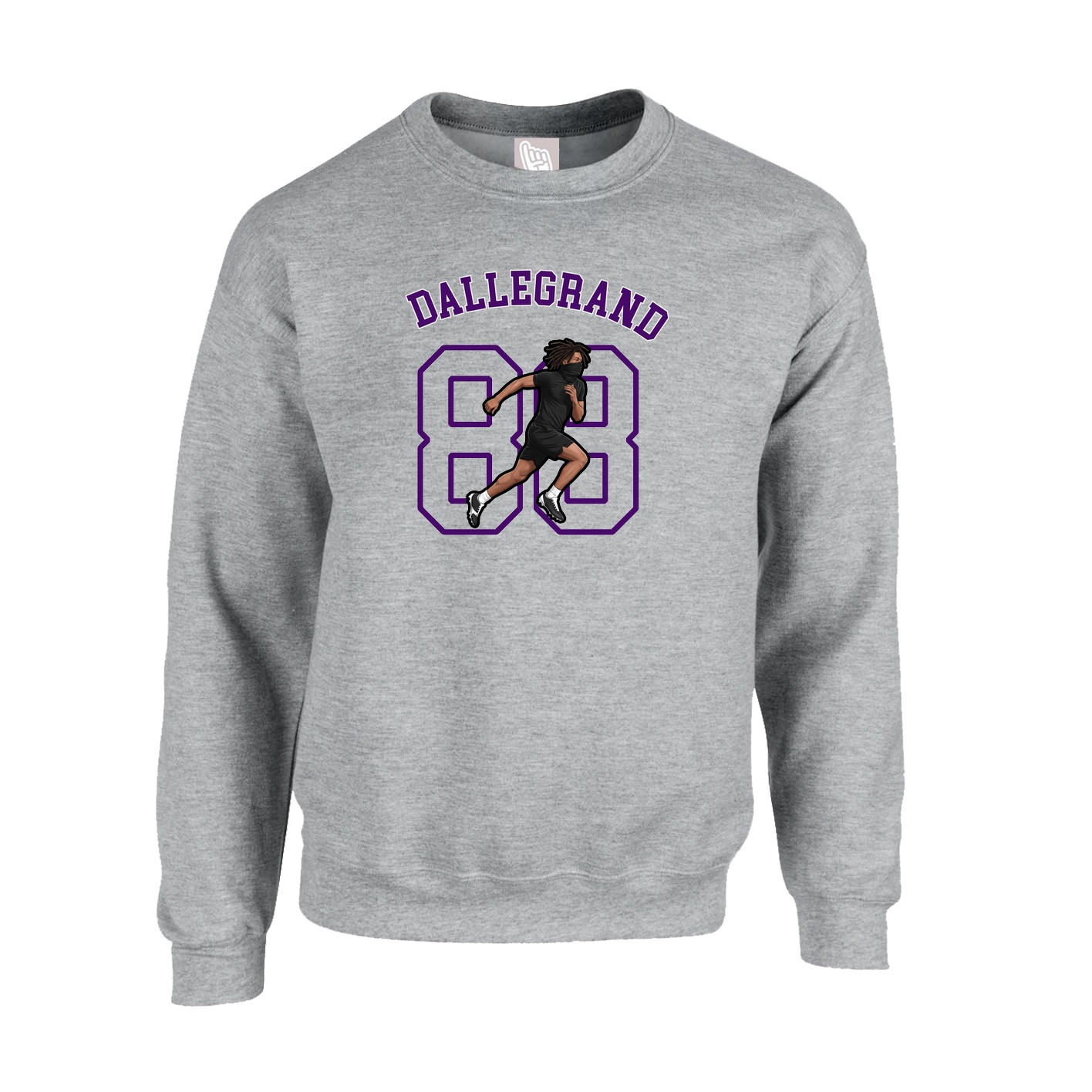 Fleece Crew — Shirsey Arch in Grey