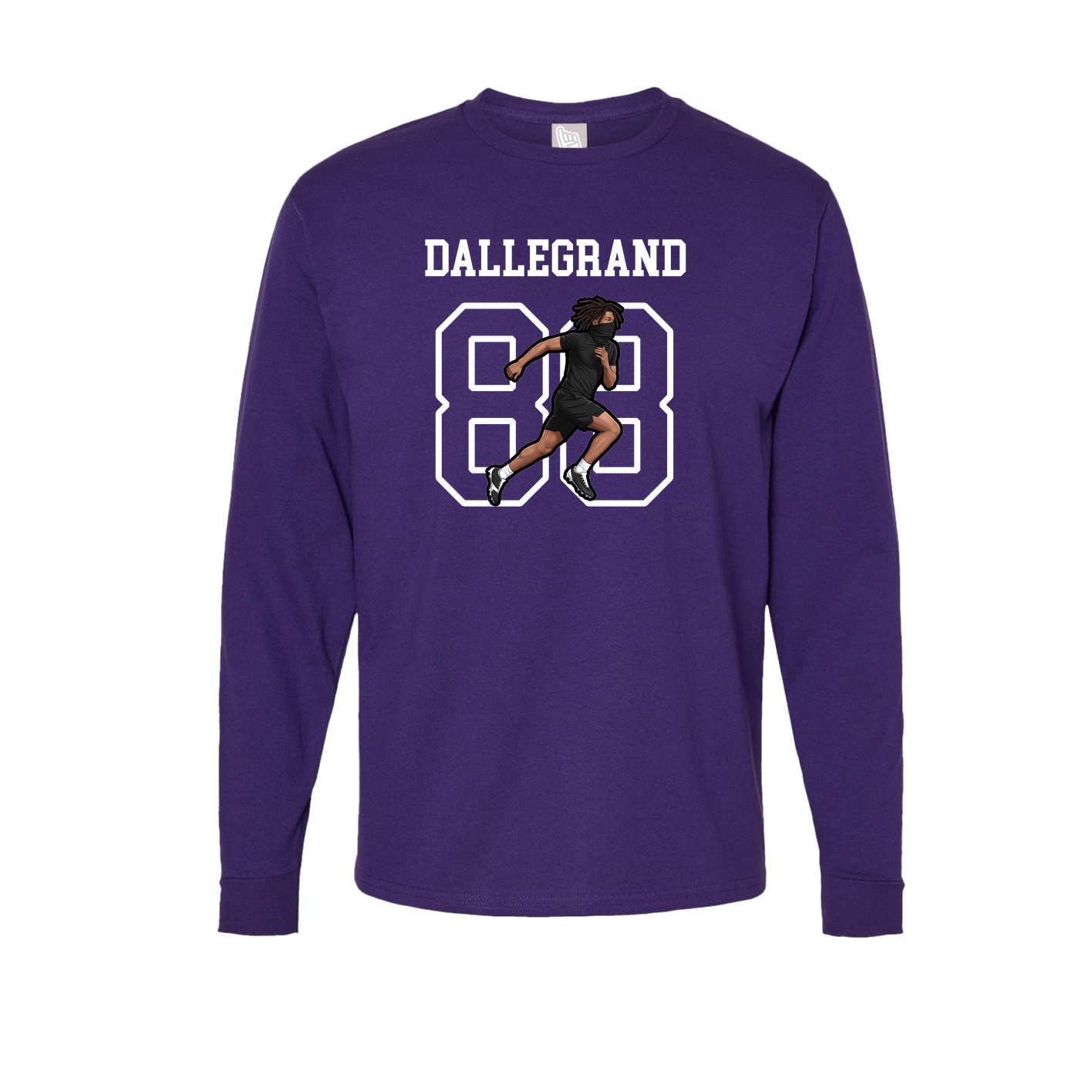 Long Sleeve Tee — Shirsey in Purple