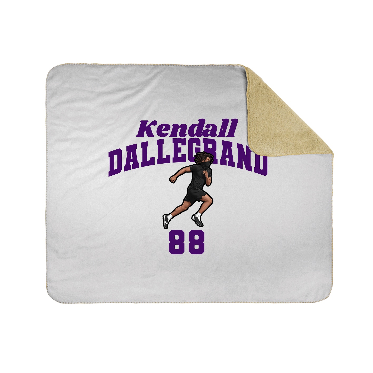 Throw Blanket — Signature Arch in White