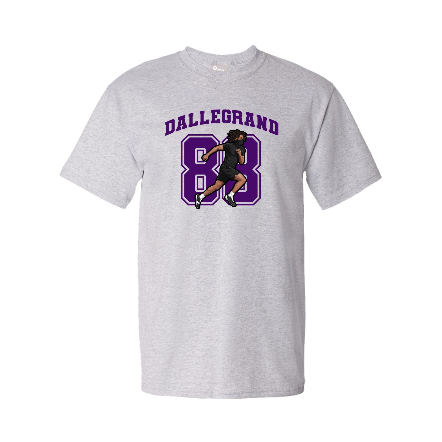 Youth Tee — Number in Grey