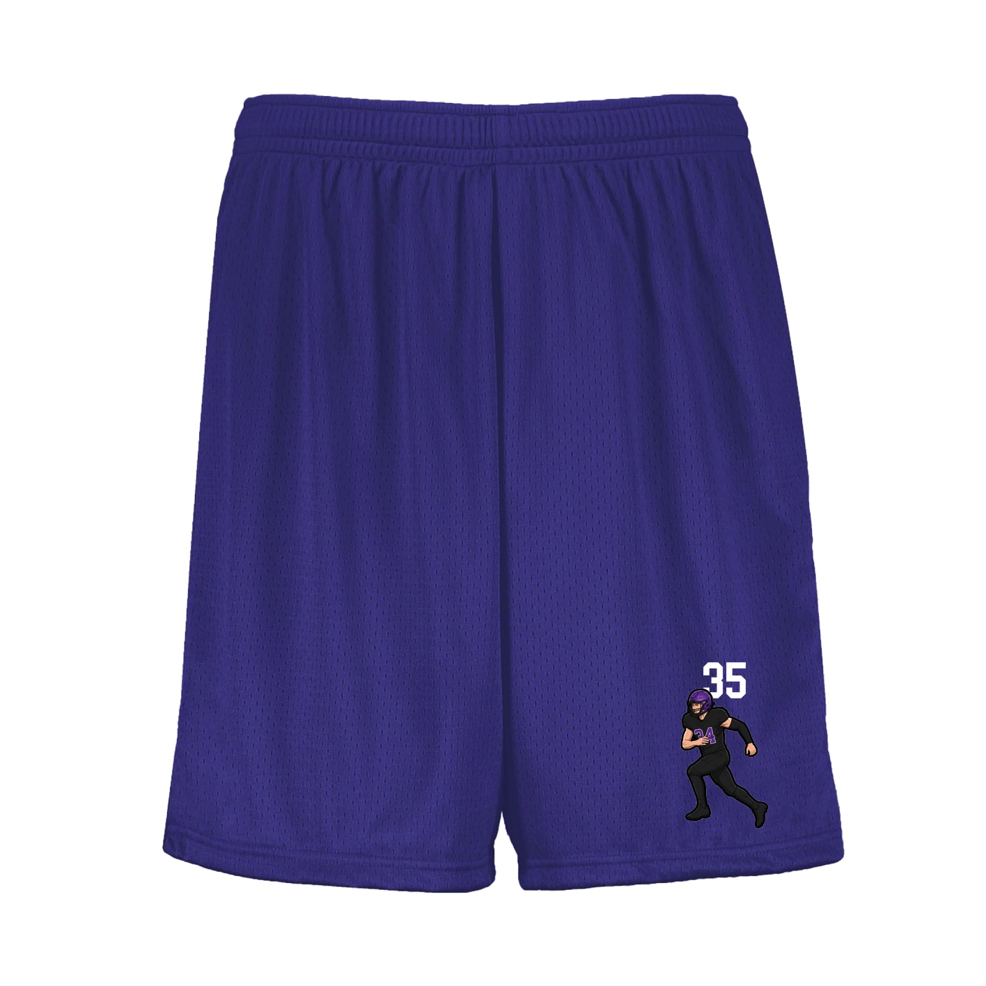 Shorts — Number Top in Purple
