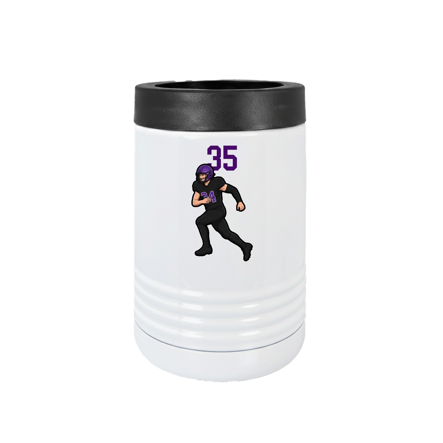 Beverage Holder — Number Top in White
