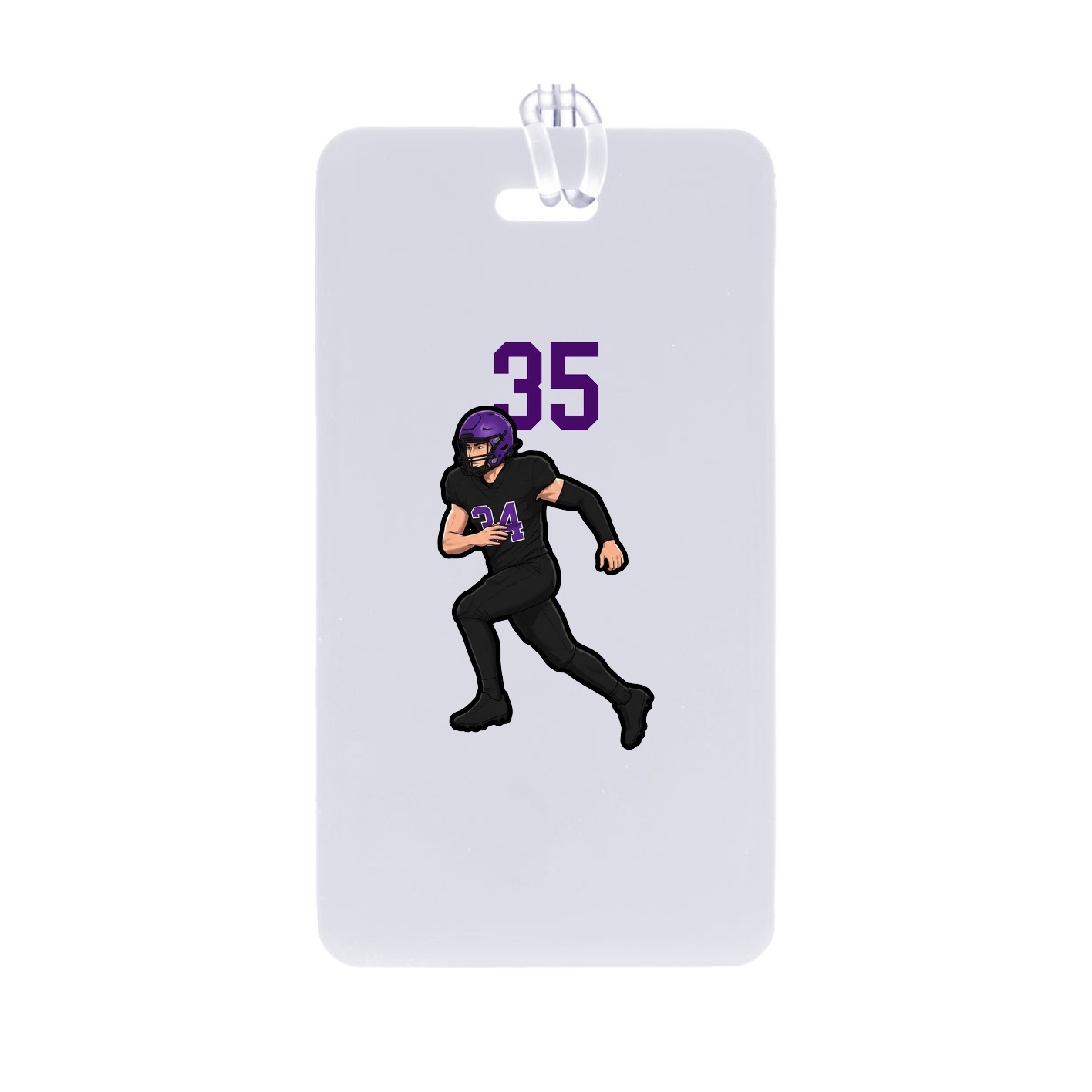Bag Tag — Number Top in Classic