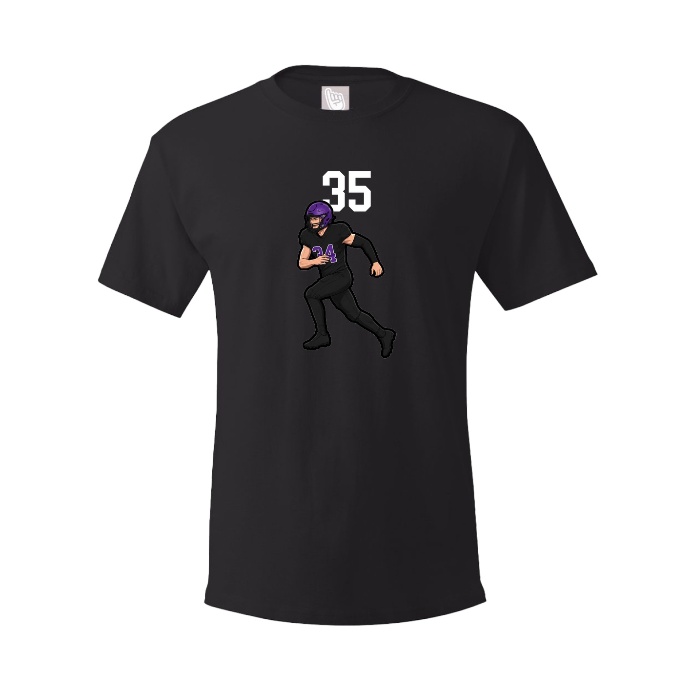 Tee — Number Top in Black