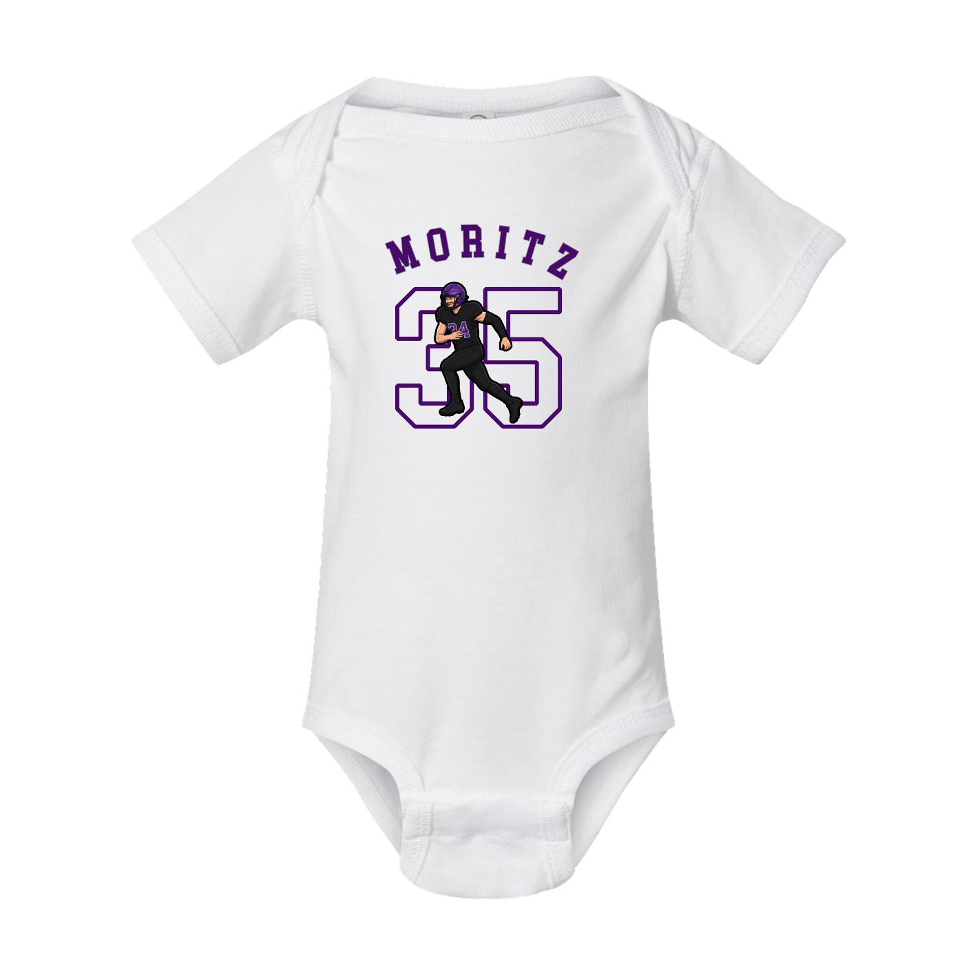 Baby Onesie — Shirsey Arch in White