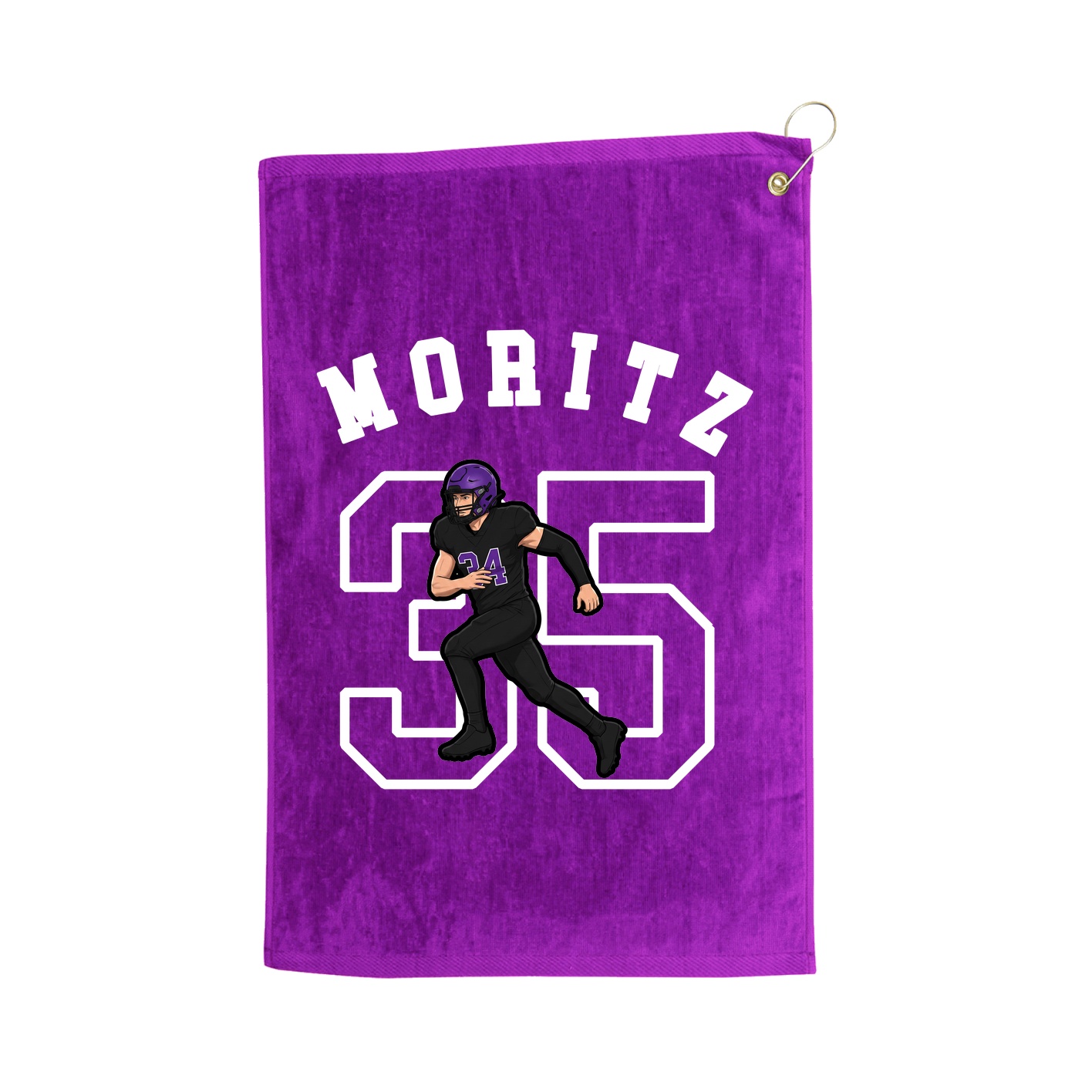 Golf Towel — Shirsey Arch in Purple