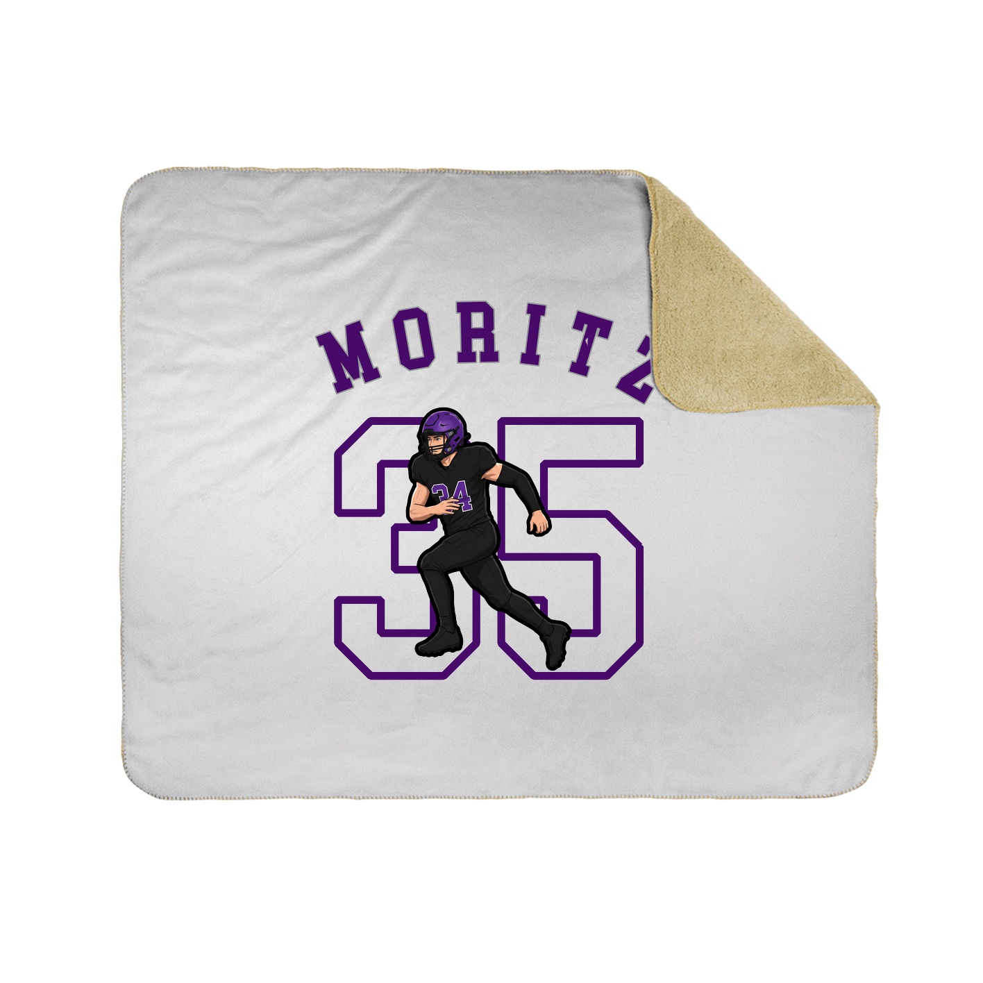 Throw Blanket — Shirsey Arch in White