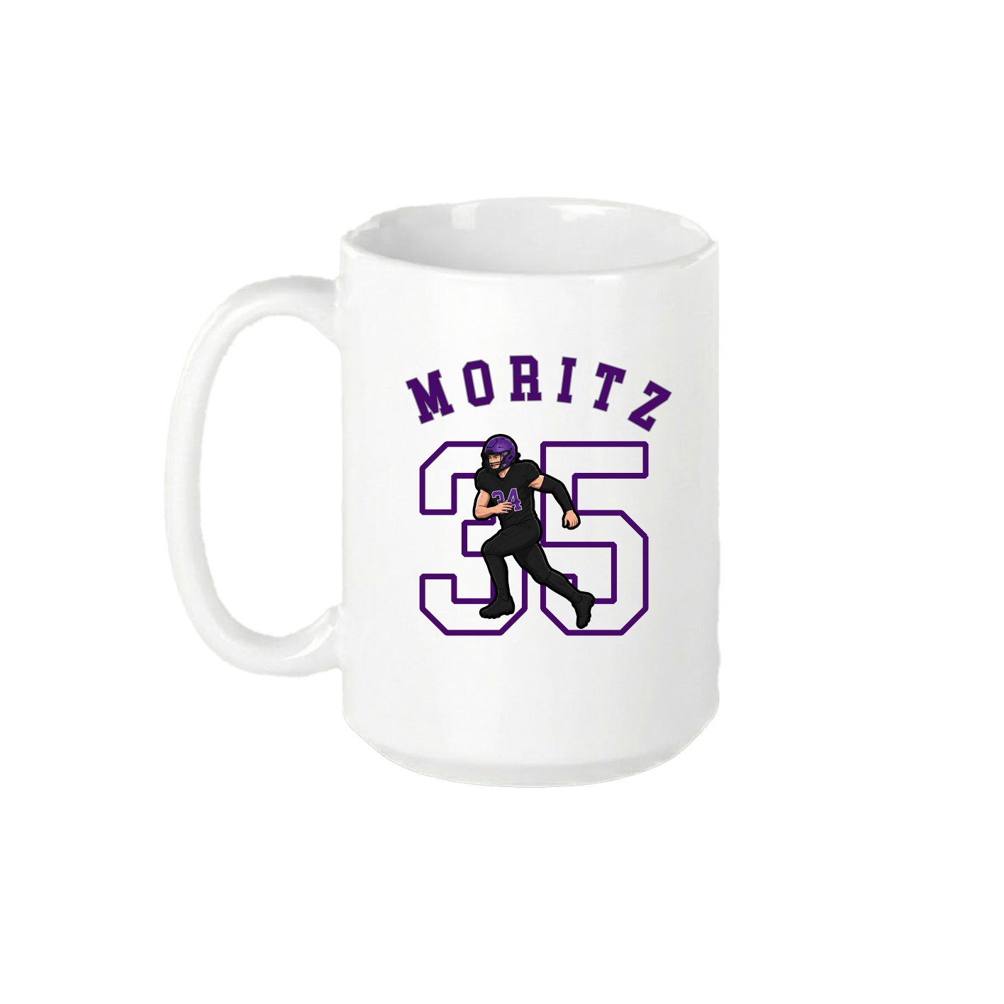 15oz Coffee Mug — Shirsey Arch in White