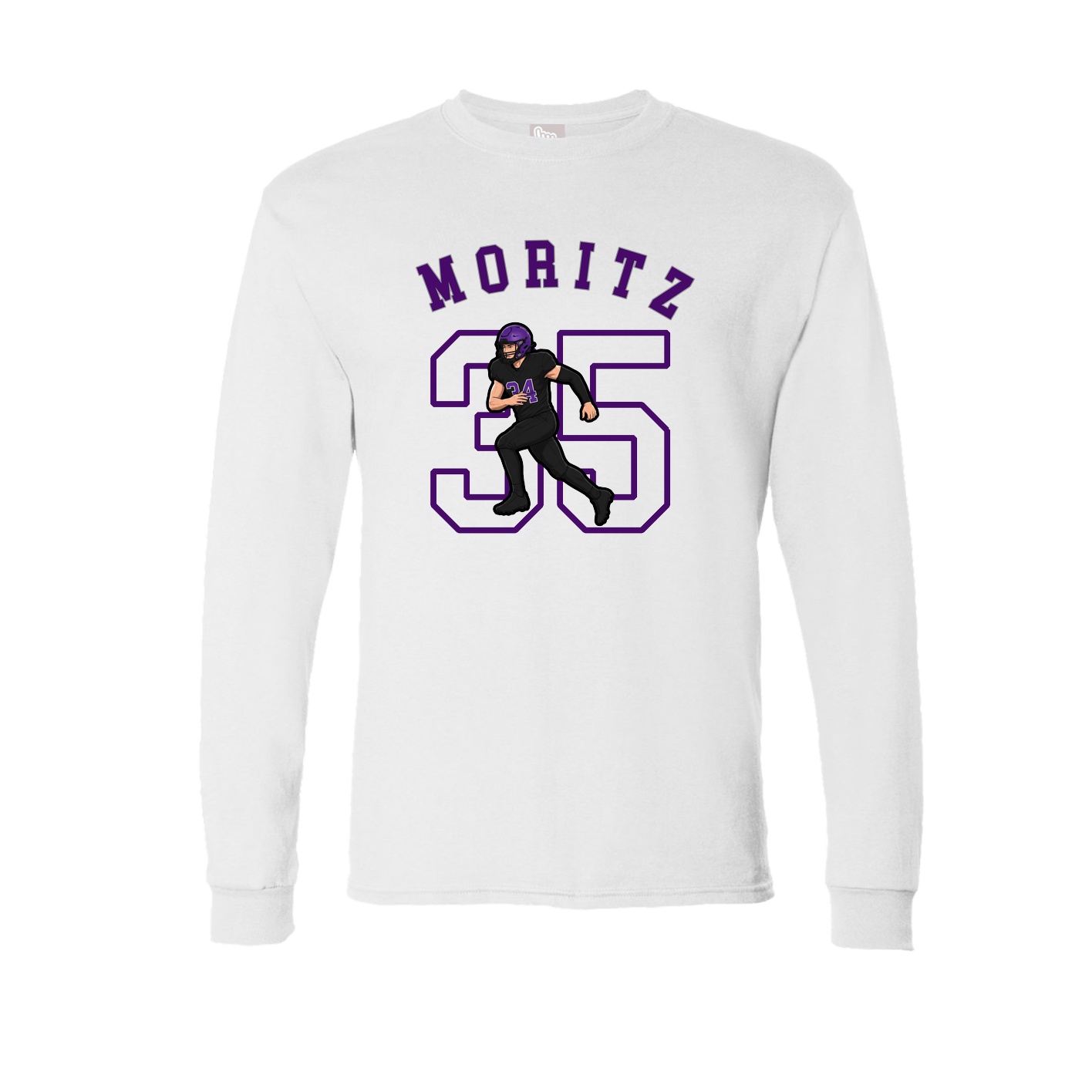 Long Sleeve Tee — Shirsey Arch in White