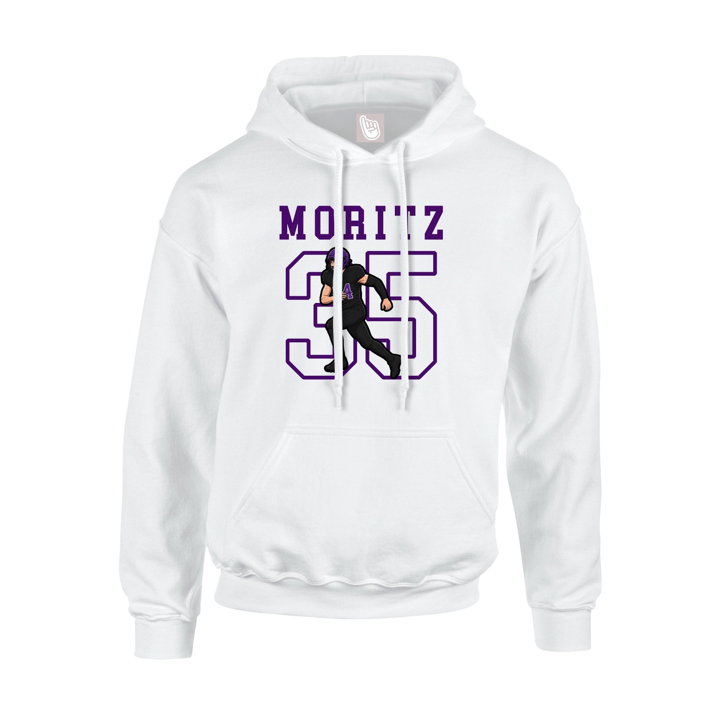 Youth Hoodie — Shirsey in White