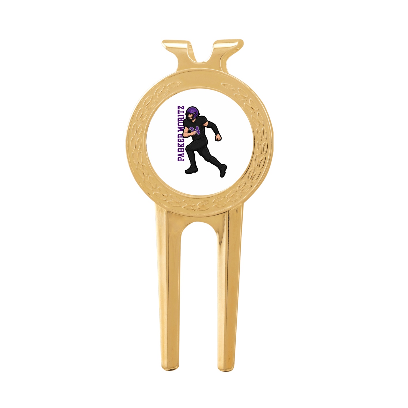Divot Tool with Ball Marker — Name Vertical in Classic