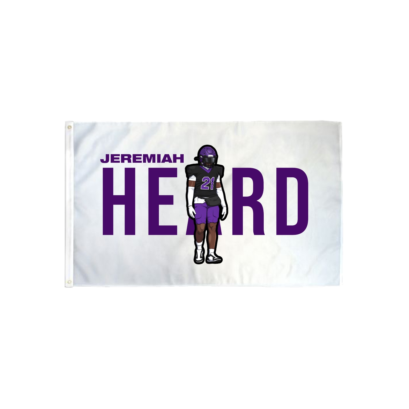 3x5 Flag — Player Name in Classic