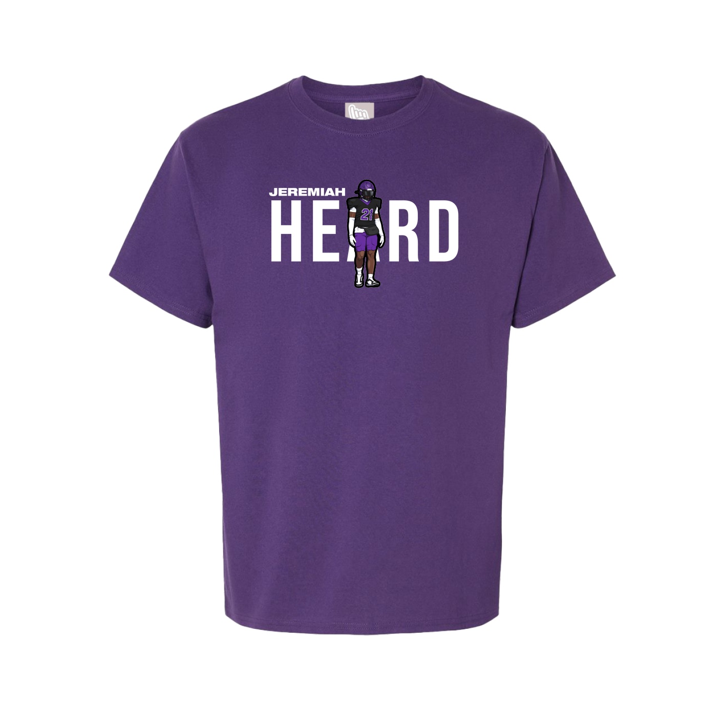 Youth Tee — Player Name in Purple