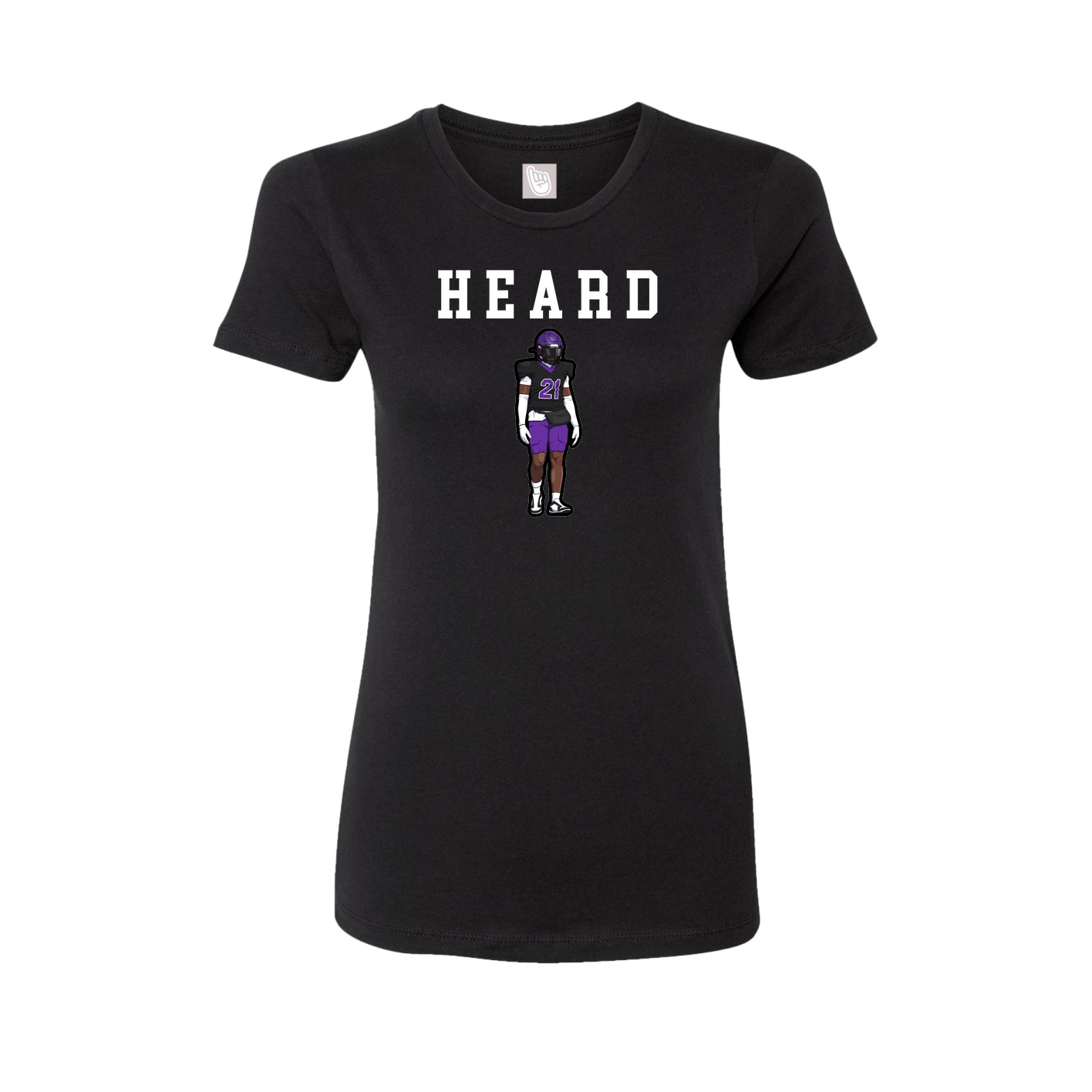 Fitted Women's Tee — Shirsey in Black