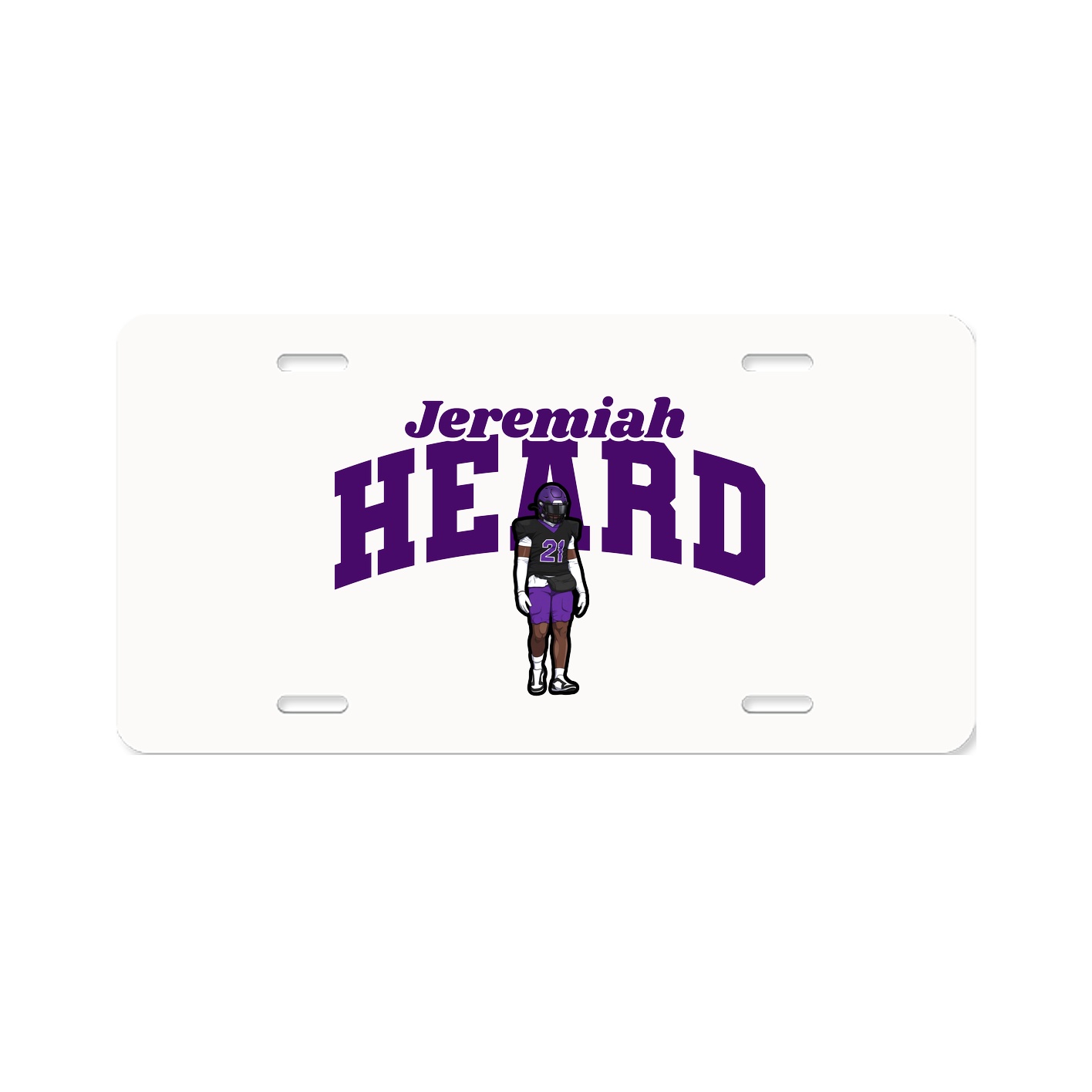 License Plate — Signature Arch in Classic