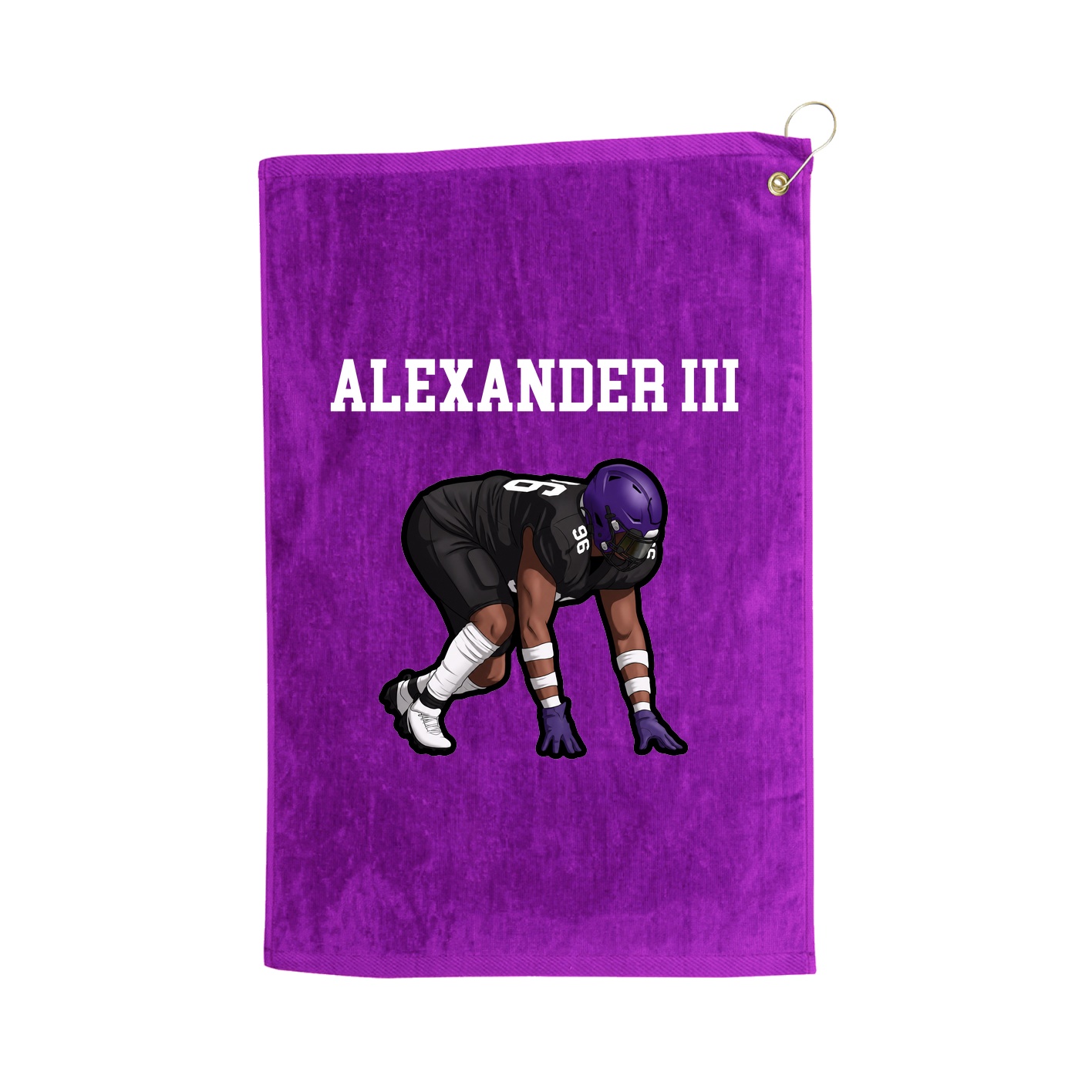 Golf Towel — Shirsey in Purple