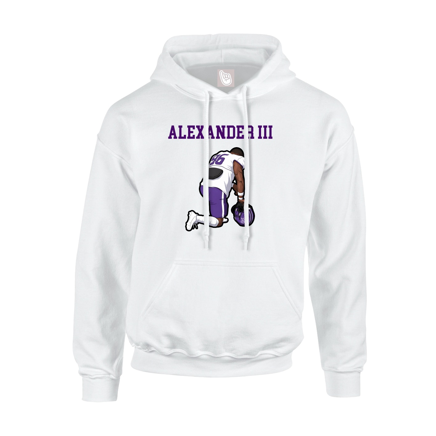 Youth Hoodie — Shirsey in White