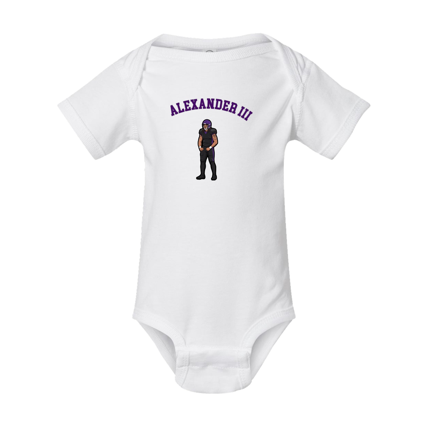 Baby Onesie — Shirsey Arch in White