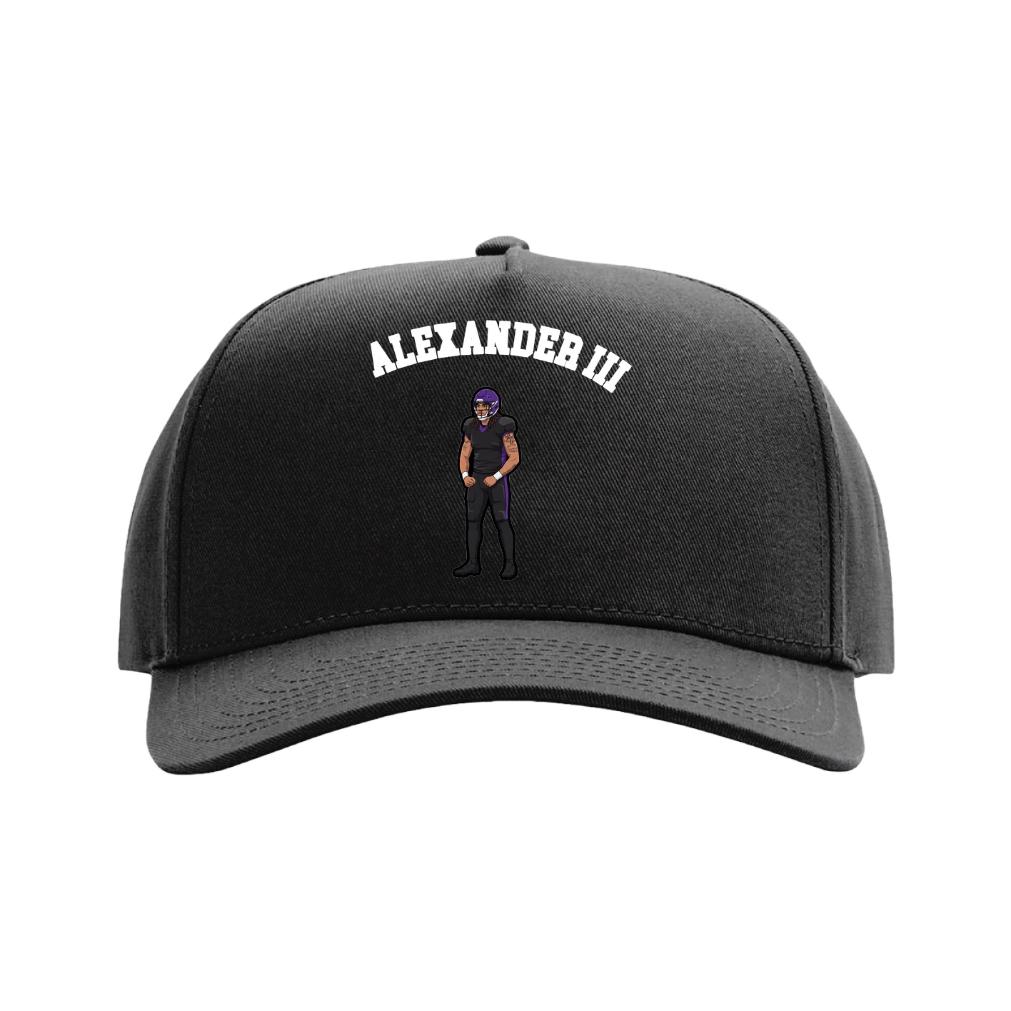 Full Fabric Five-Panel Champ Cap
