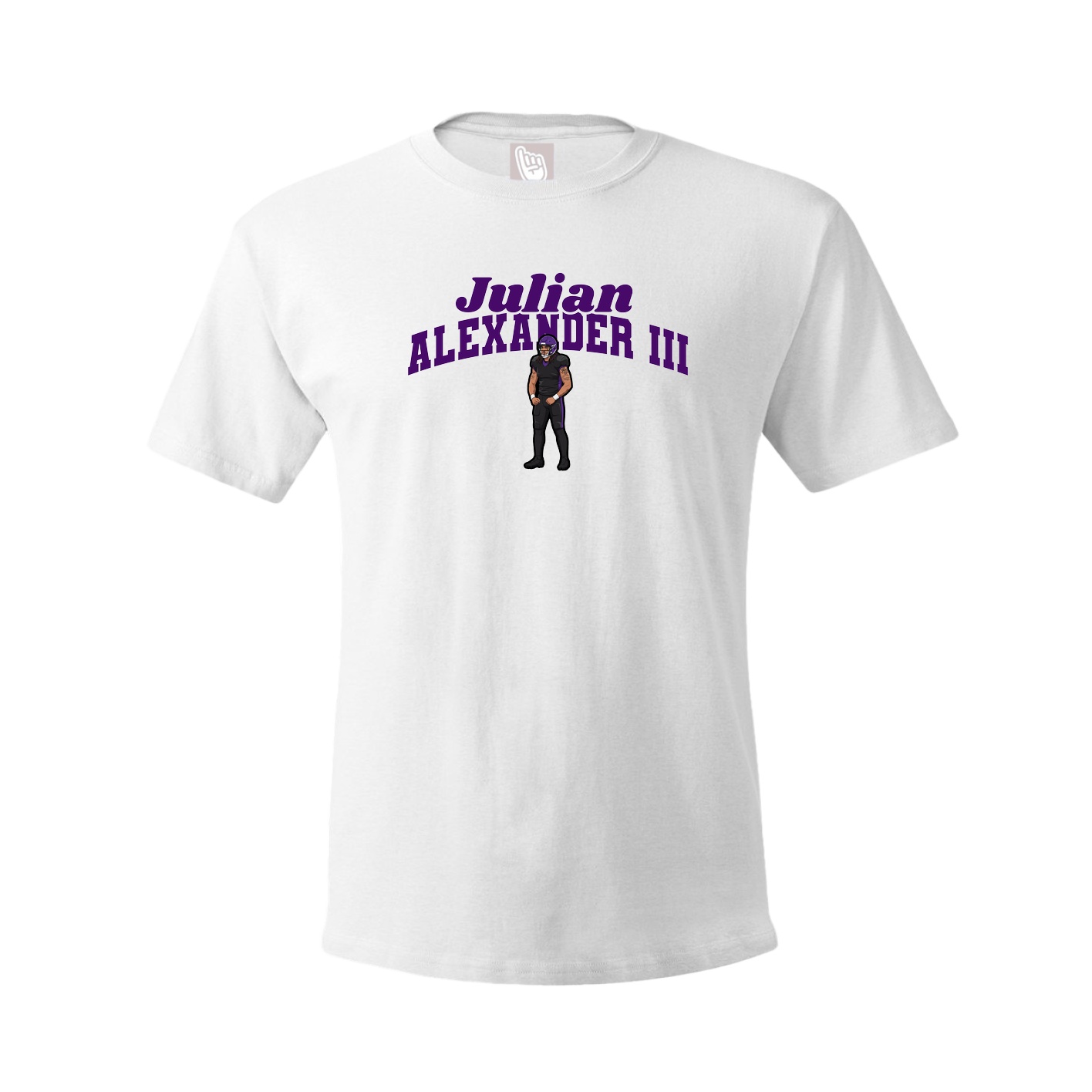 Tee — Signature Arch in White