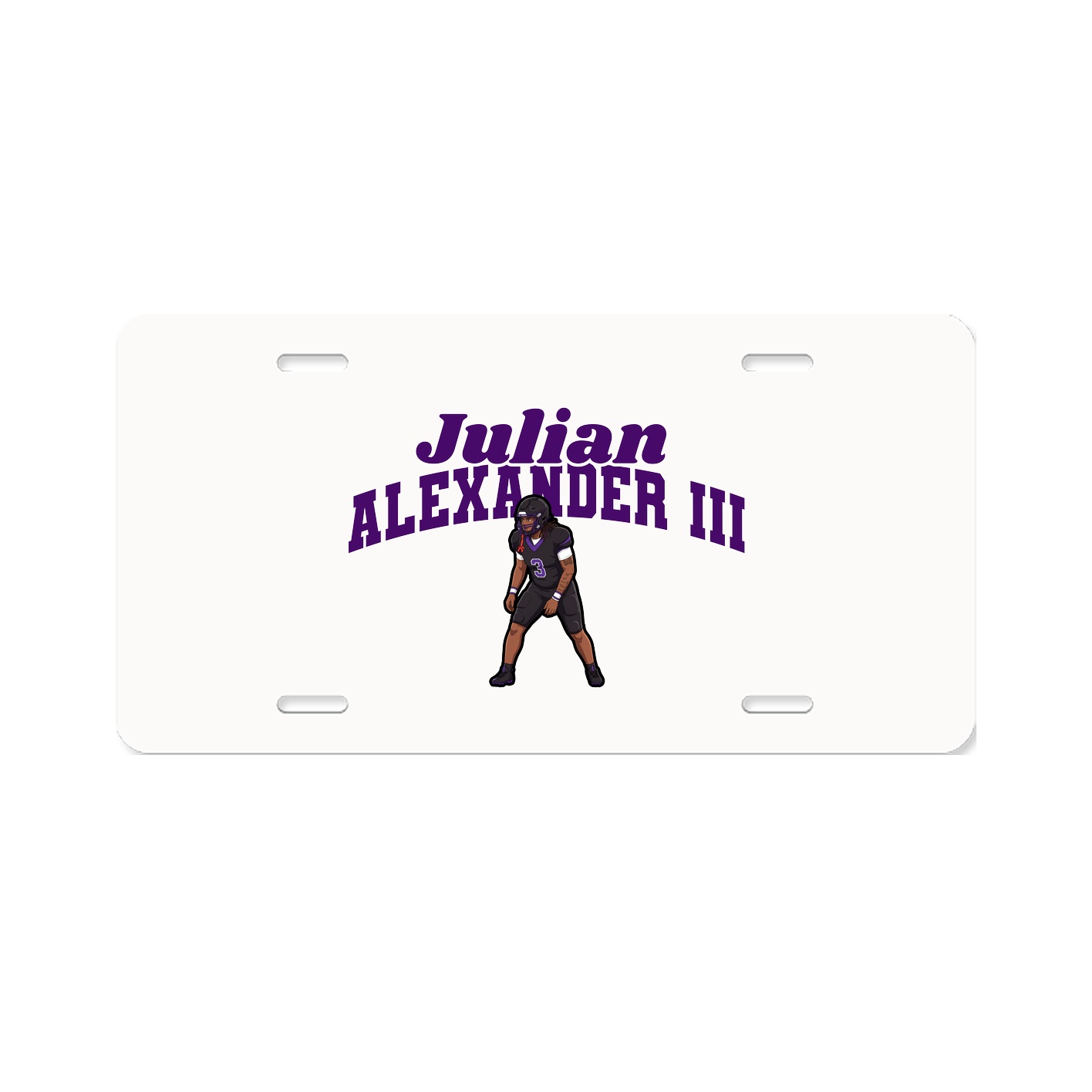 License Plate — Signature Arch in Classic