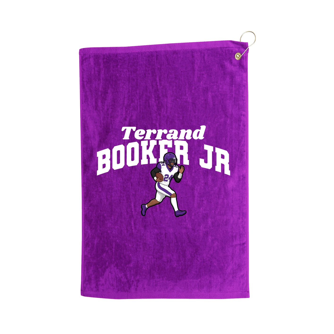 Golf Towel — Signature Arch in Purple