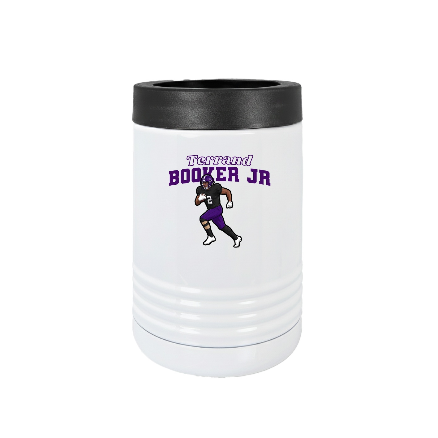 Beverage Holder — Name Arch in White