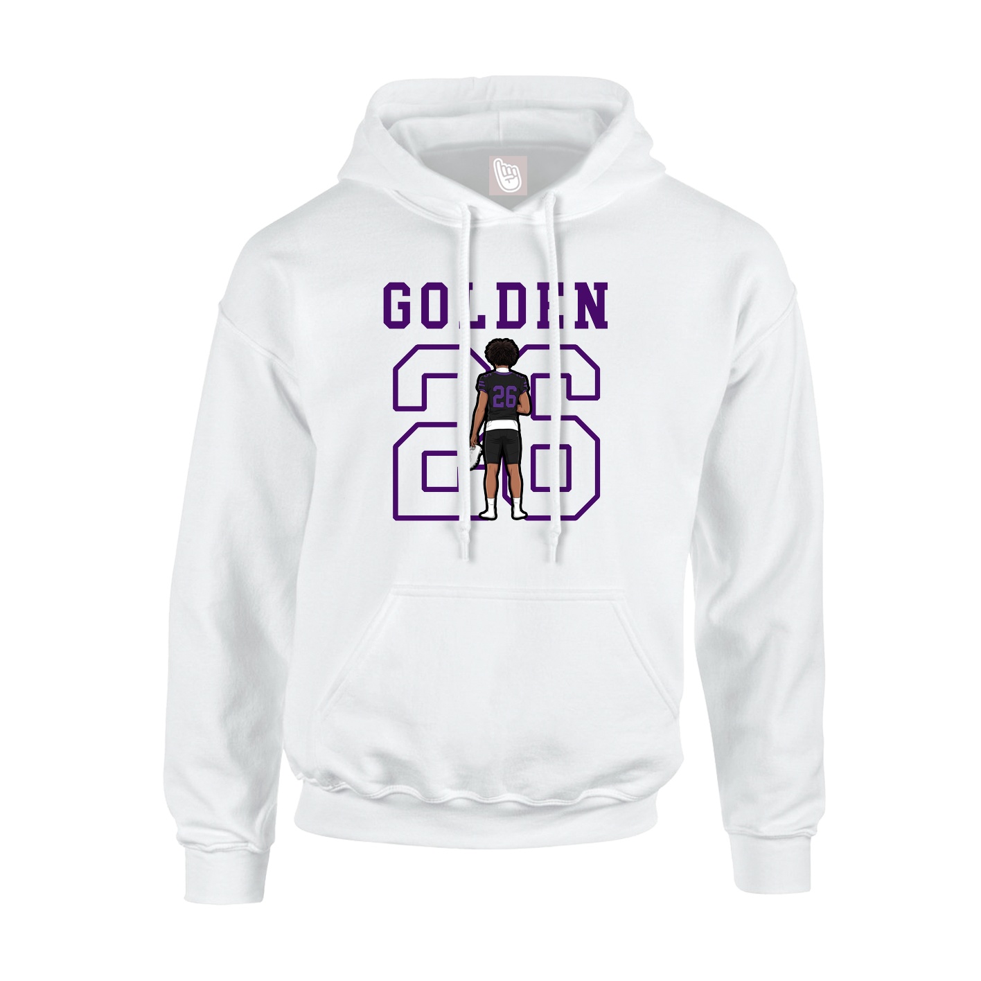Hoodie — Shirsey in White