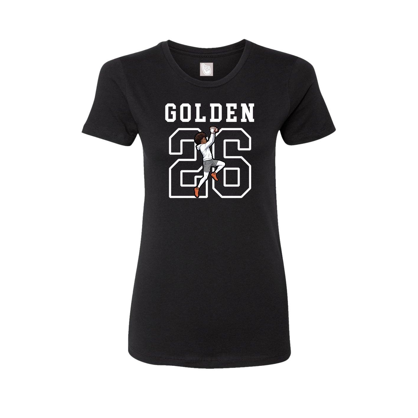 Fitted Women's Tee — Shirsey in Black