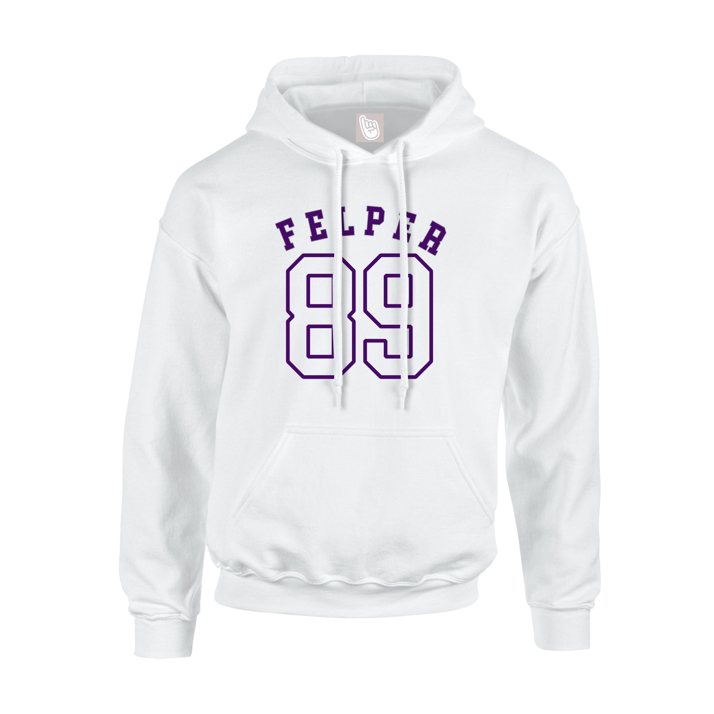 Hoodie — Shirsey Arch in White