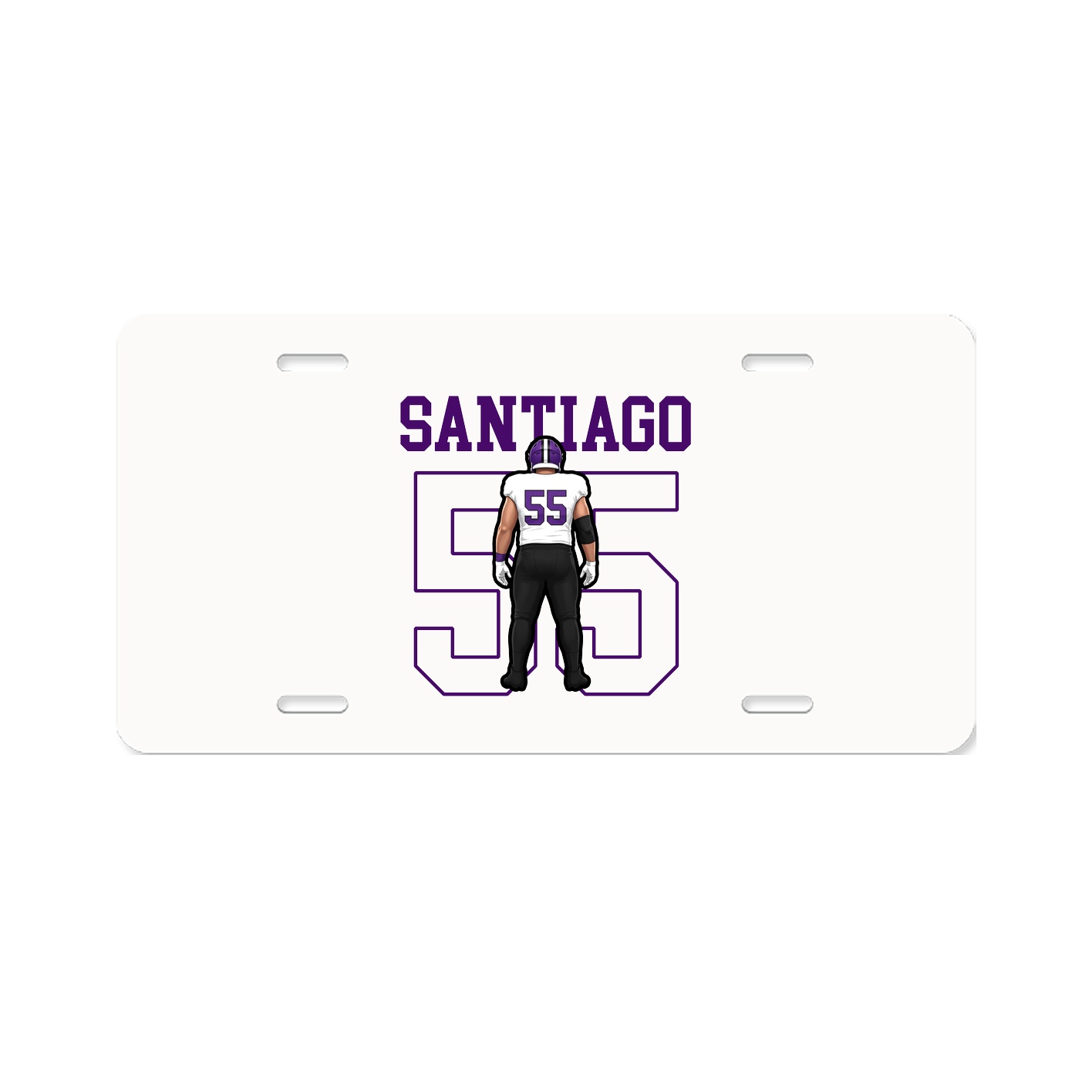 Aluminum License Plate