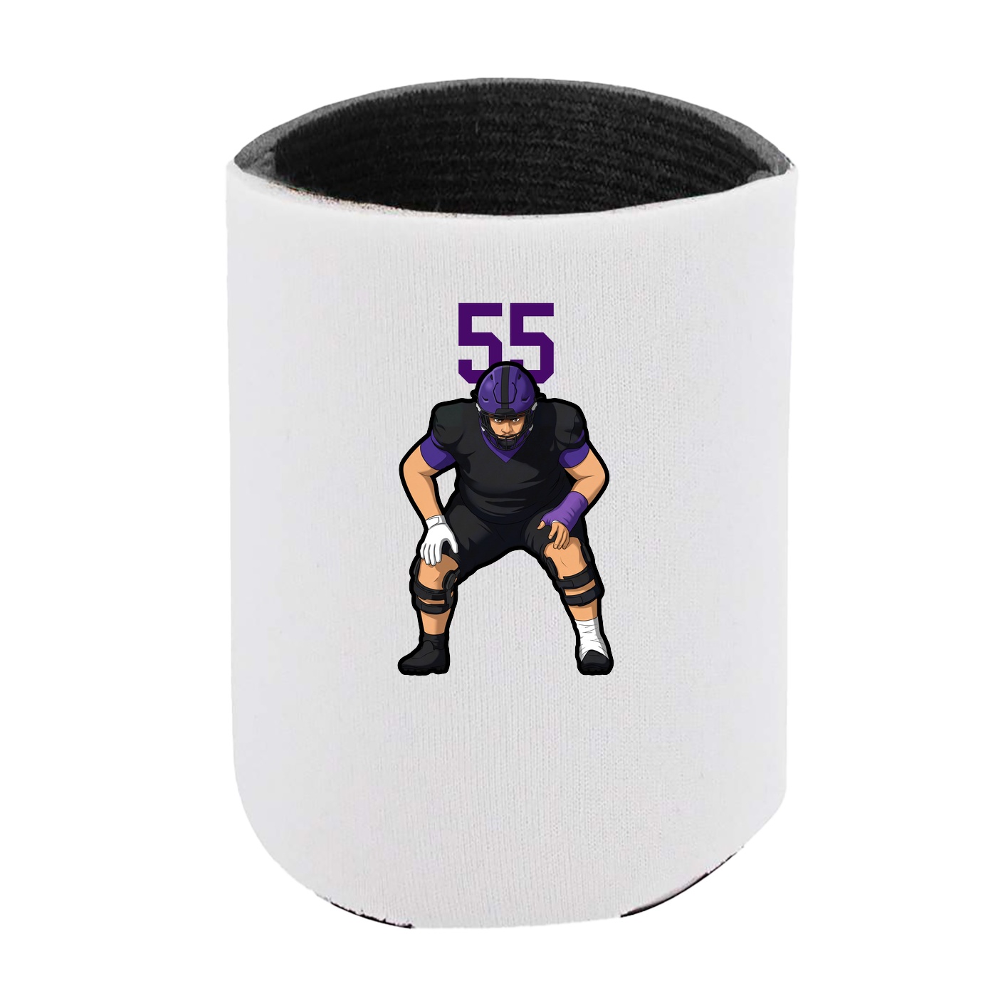 Can Holder — Number Top in White
