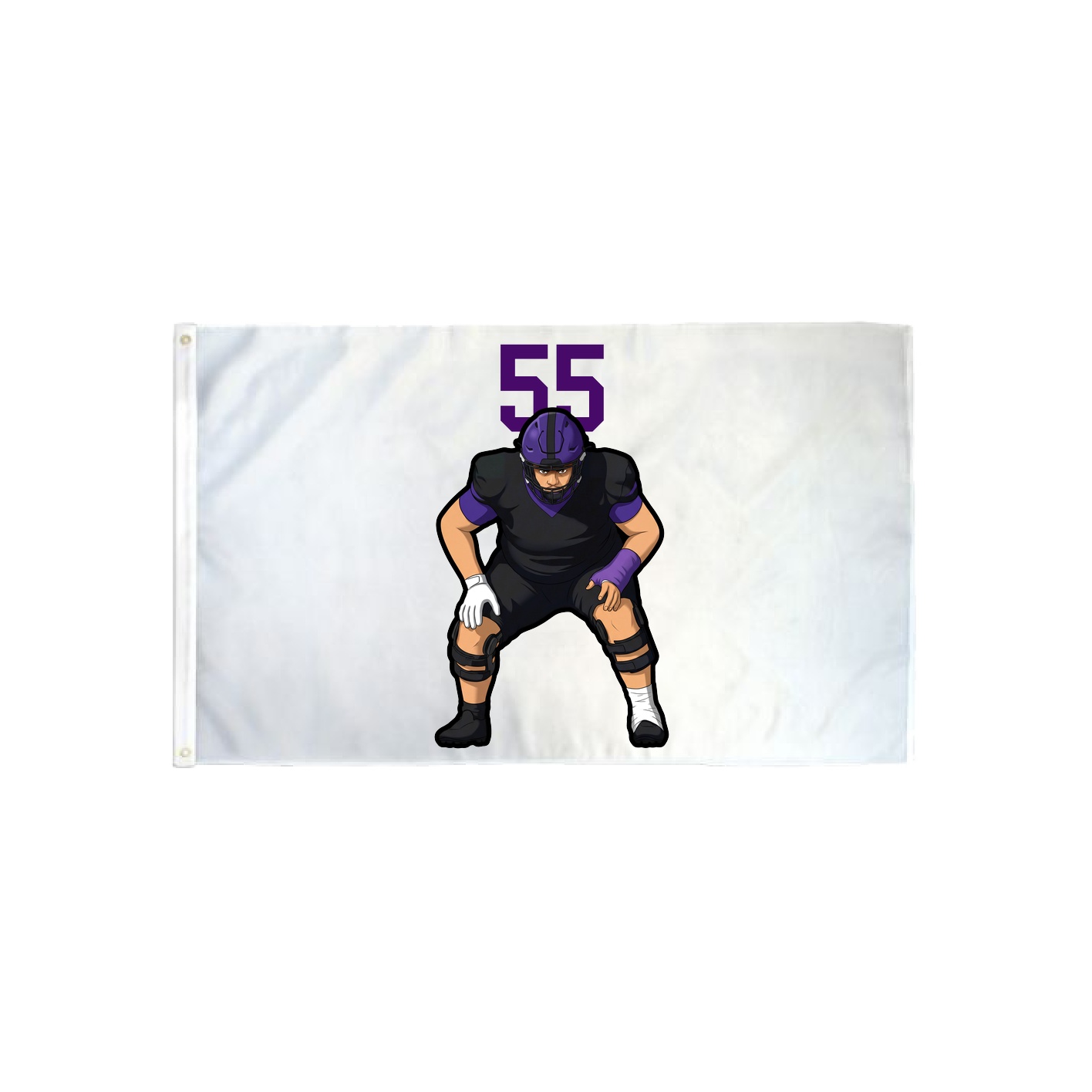 3x5 Flag — Number Top in Classic