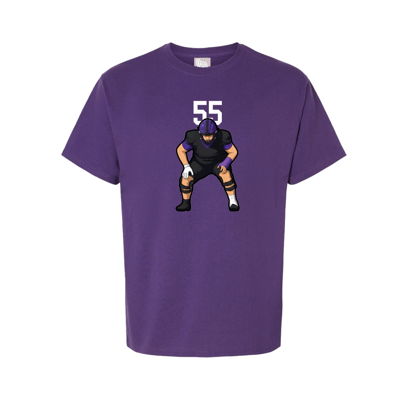 Tee — Number Top in Purple