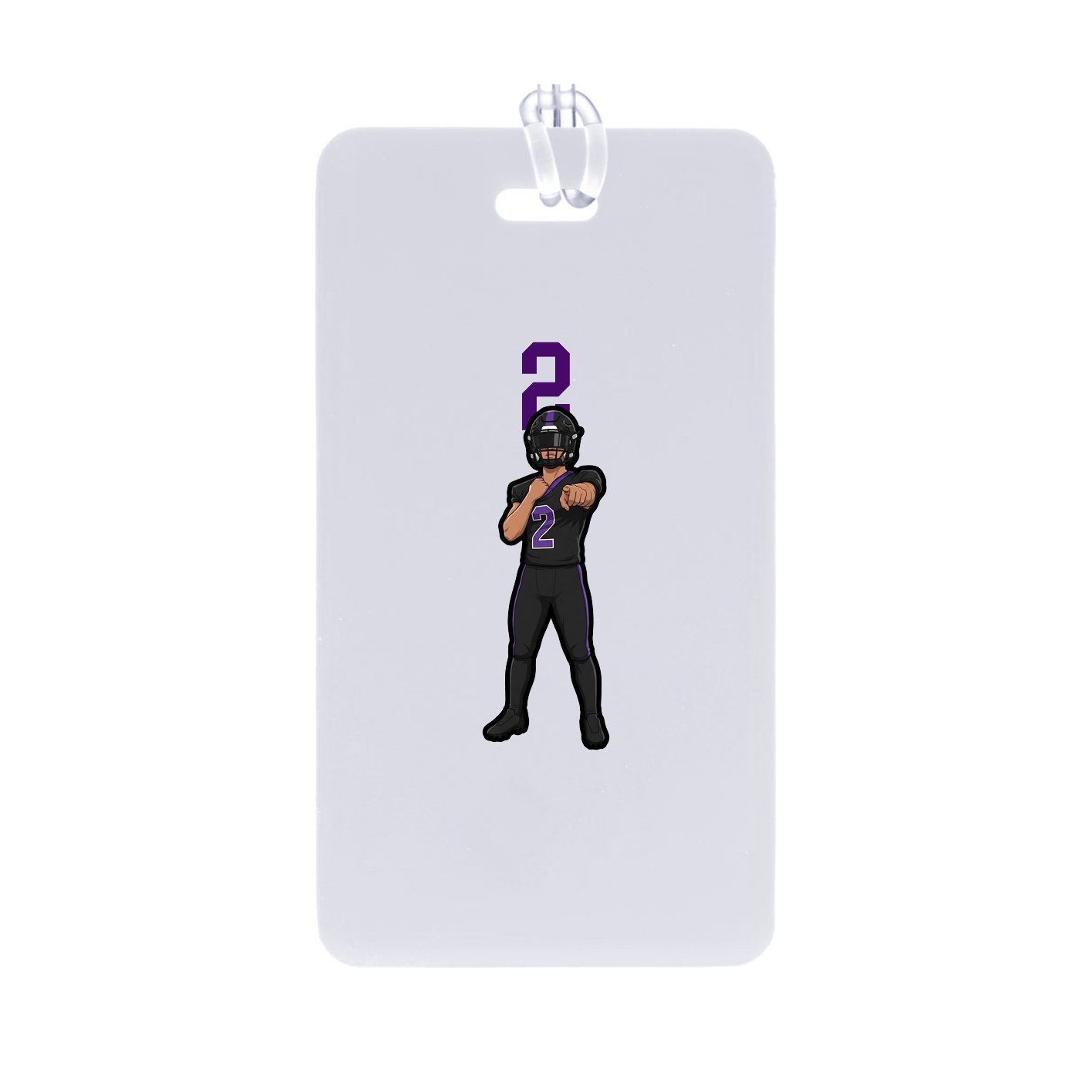 Bag Tag — Number Top in Classic